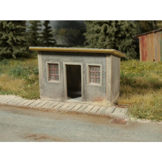 HO Scale Bus Stop MSC 98507 BNA Model World HO Scale Bus Stop MSC 98507 BNA Model World