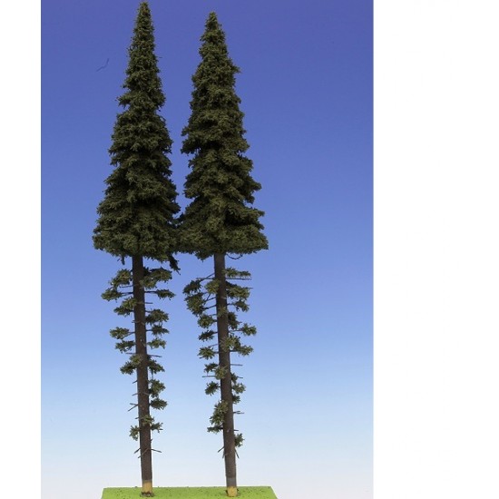 Spruce with Trunk 400mm (2pcs)