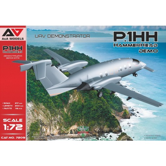 1/72 Piaggio P.1HH Hammerhead "Demo" UAV