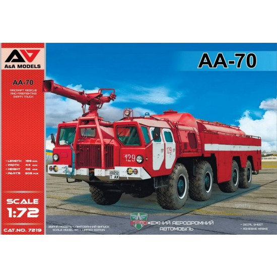 1/72 AA-70 Airport Firefighting Truck