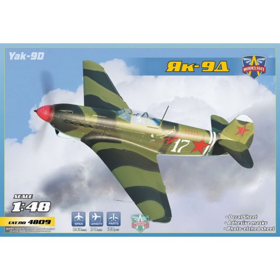 1/48 WWII Yak-9D Longe-range Fighter