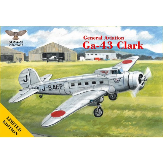 1/72 Japanese General Aviation GA-43 "Clark" Airliner