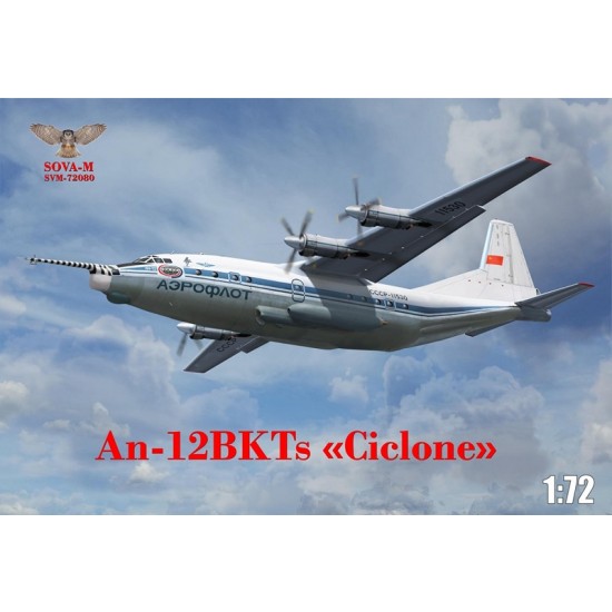 1/72 Antonov An-12 BKTs Cyclone Research Airplane