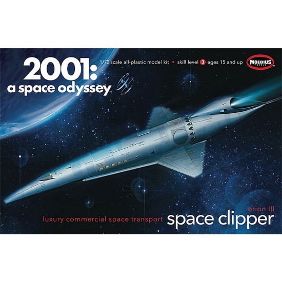 1/72 29" Long 2001: A Space Odyssey: Space Clipper Orion