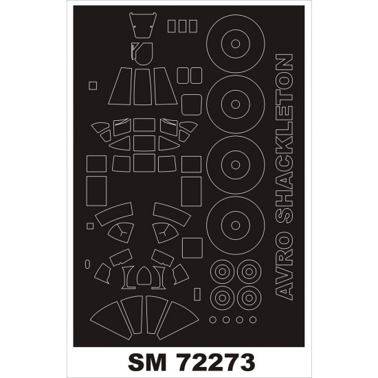 1/72 Avro Shackleton Paint Mask for Airfix kit