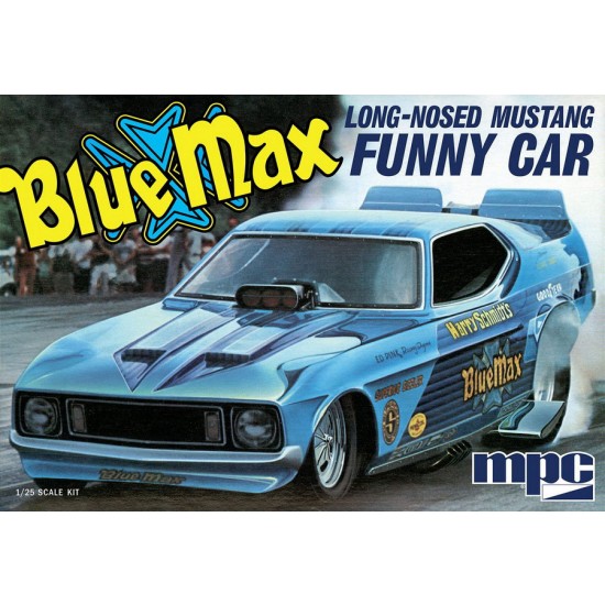 1/25 Blue Max Long Nose Mustang Funny Car
