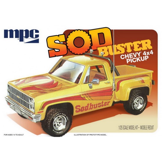 1/25 1981 Chevy Stepside Pickup Sod Buster