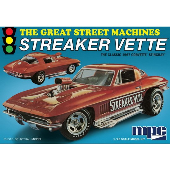1/25 1967 Chevy Corvette Stingray "Streaker Vette"