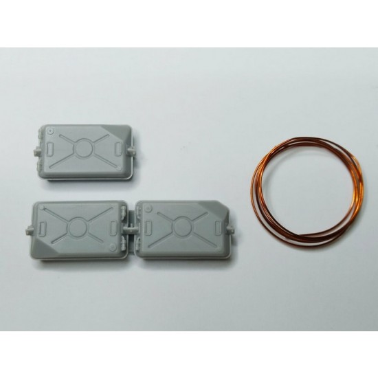 1/48 T-55 Fuel Tanks with Pipes