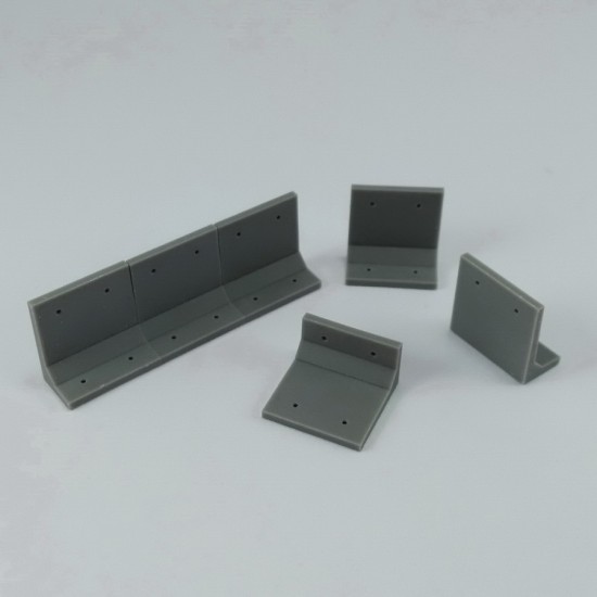 1/72 L Wall (high 100cm)