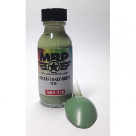 Acrylic Lacquer Paint - Aircraft Grey-Green (BS 283) 30ml
