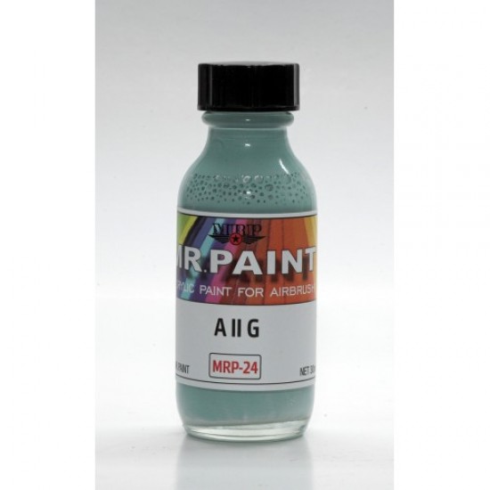 Acrylic Lacquer Paint - A II G Light Blue 30ml