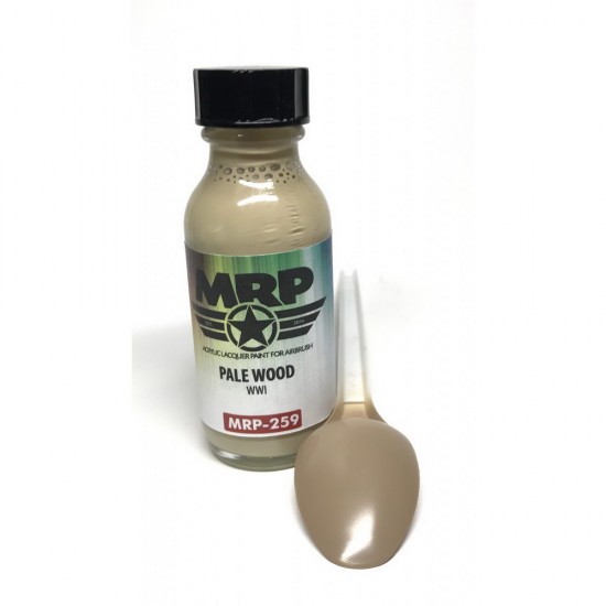 Acrylic Lacquer Paint - WWI Pale Wood 30ml