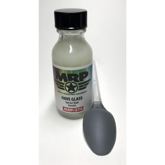 Acrylic Lacquer Paint - HAVE Glass Special Matt Varnish 30ml