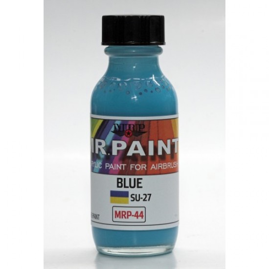 Acrylic Lacquer Paint - Blue for Sukhoi Su-27 30ml