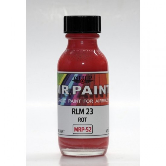 Acrylic Lacquer Paint - RLM 23 Rot 30ml