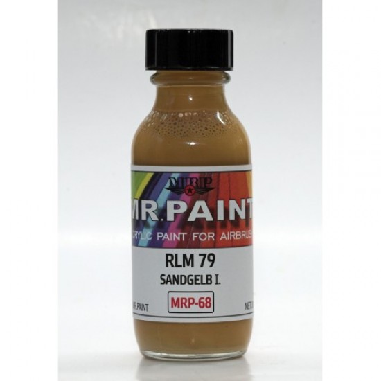 Acrylic Lacquer Paint - RLM 79 Sandgelb I. 30ml