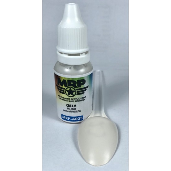 Acrylic Paint - WWII German AFVs Cream (RAL 9001) 17ml