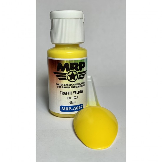Acrylic Paint Traffic Yellow RAL 1023 17ml (MRPA067) BNA Model World