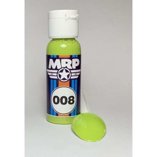 Lacquer Paint for Cars Grabber Lime FORD Mustang 30ml (MRPC008) BNA Model World