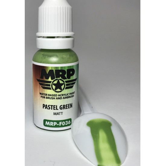 Acrylic Paint for Figure - Pastel Green Matt (17ml)