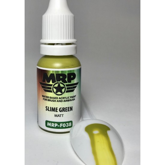 Acrylic Paint for Figure - Slime Green Matt (17ml)