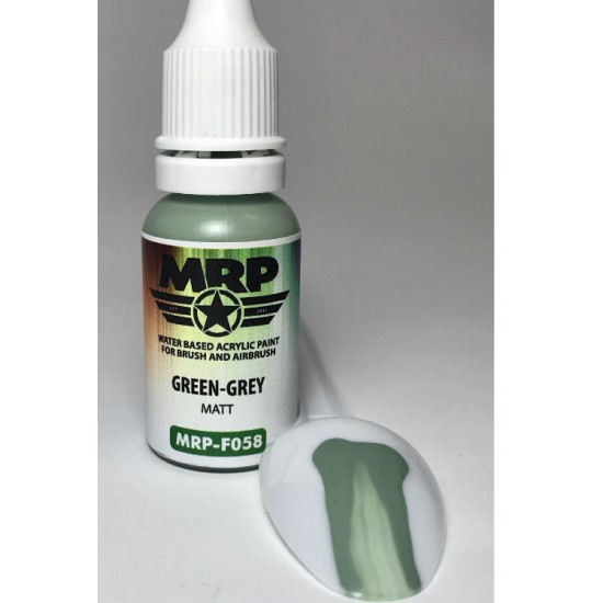 Acrylic Paint for Figure - Green-Grey Matt (17ml)
