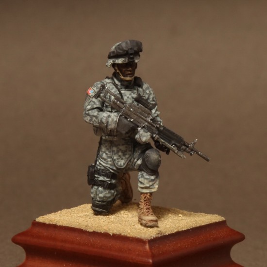 1/35 American Machine Gunner in Patrol Group