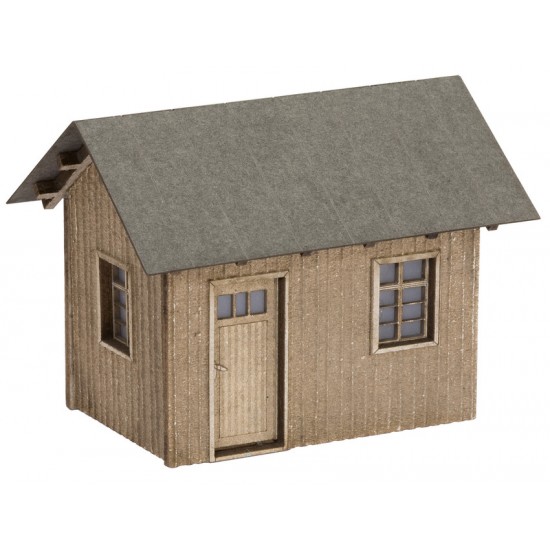 HO Scale Small Track House (Length: 61mm, Width: 45mm, Height: 57mm)