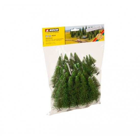 HO scale Spruce Trees (6.5cm-11cm)