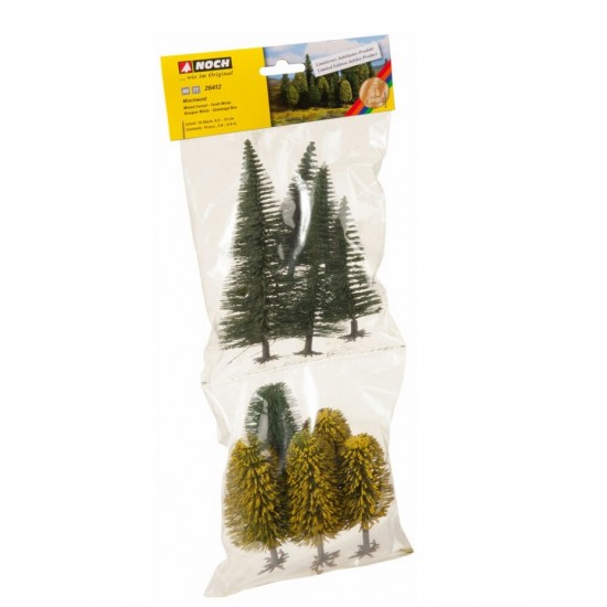 HO scale Mix Trees (6cm-15cm)