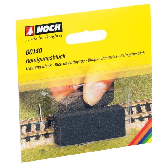 Cleaning Block for G, O, HO, TT, N, Z Scale 