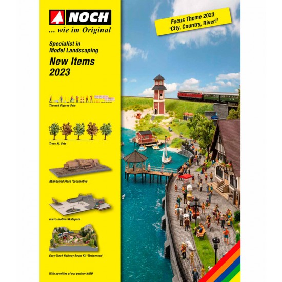 NOCH New Items Leaflet 2023 (English, 31 pages)