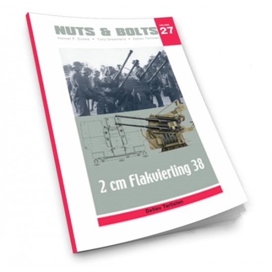 Nuts & Bolts Vol.27 - 2 cm Flakvierling 38 (160 pages, 336 photos, scale drawings)