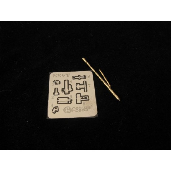 1/35 NSV Machine Gun Barrel set (PE+2 Metal Parts)