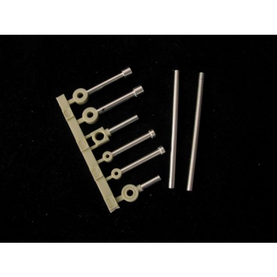 1/35 D9R Hydraulic Pressure Rod for Meng SS-002 kit (Resin+2 Metal Parts)