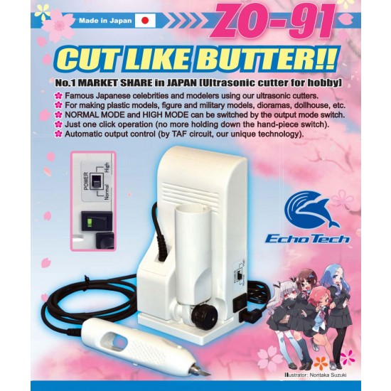 ECHOTECH Hobby Plastic Ultra Cutter Small ZO-30 with Tracking Number NEW 