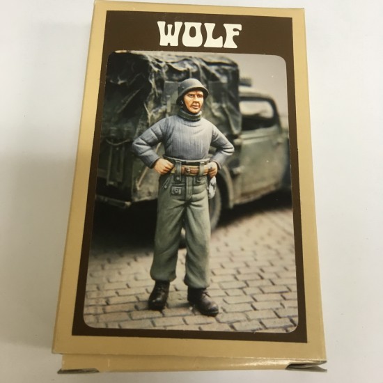 1/35 WWII Panzer Mechanic in Rollneck Sweater 