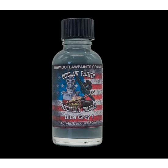 US Military Colour - #Blue Grey 1 OP27 (30ml, acrylic lacquer)