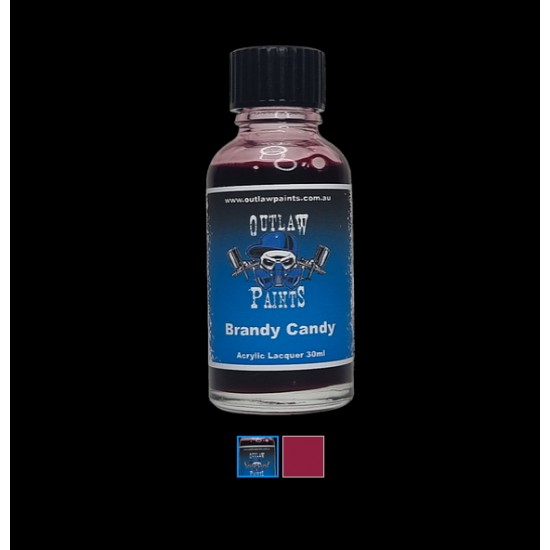 Acrylic Lacquer Paint - Candy Colour Brandy Candy (30ml)