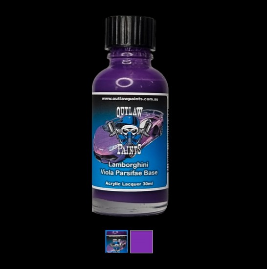 Acrylic Lacquer Paint - Lamborghini Viola Parsifae Base (30ml)