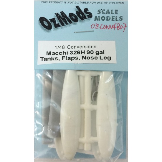 1/48 Macchi MB326H 90 Gallon Tanks, Flaps, Nose Leg