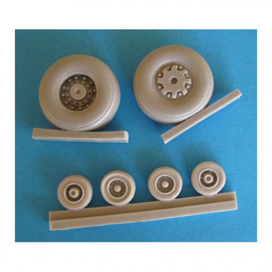 1/48 General Dynamics F-111C/G, FB-111A Wheel Set B (Heavy) for F-111 Kits