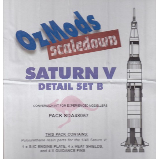 1/48 NASA Saturn V Rocket Detail Set #B