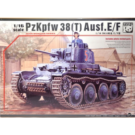 1/16 German PzKpfw 38(T) Ausf.E / Ausf.F