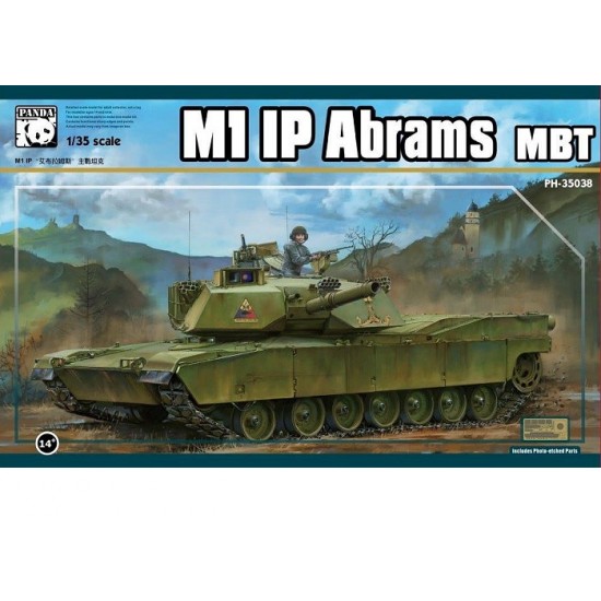 1/35 M1 IP Abrams MBT (main battle tank)