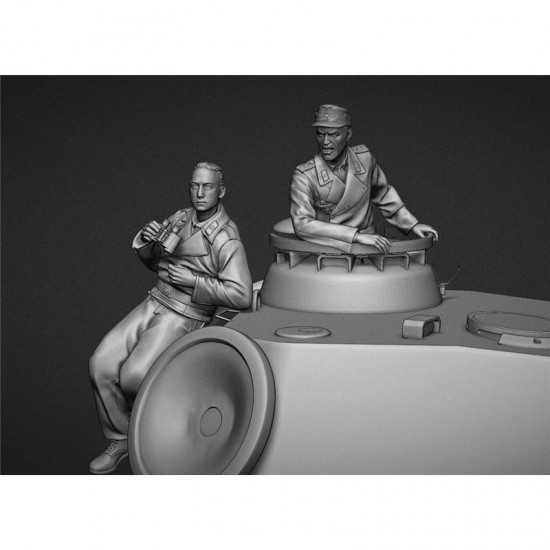 1/35 Panther Tank Crew set, Normandy (2 figures)