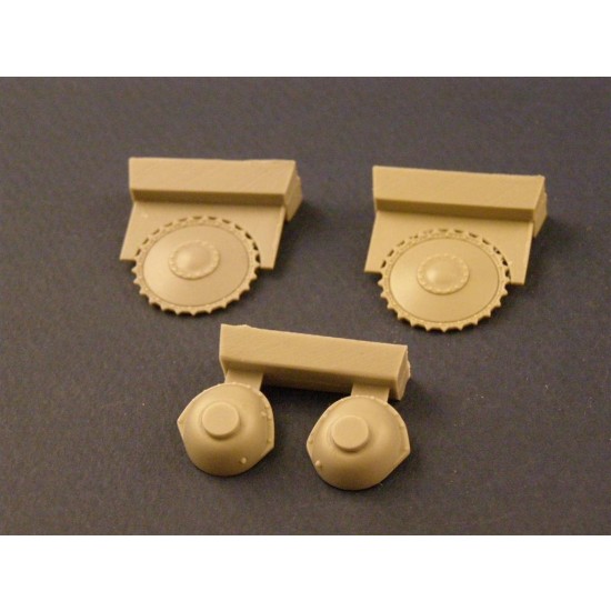 Panzer Ii Roues 1/35 Drive Wheels with Transmission for German Panzer II Tank Panzer ...