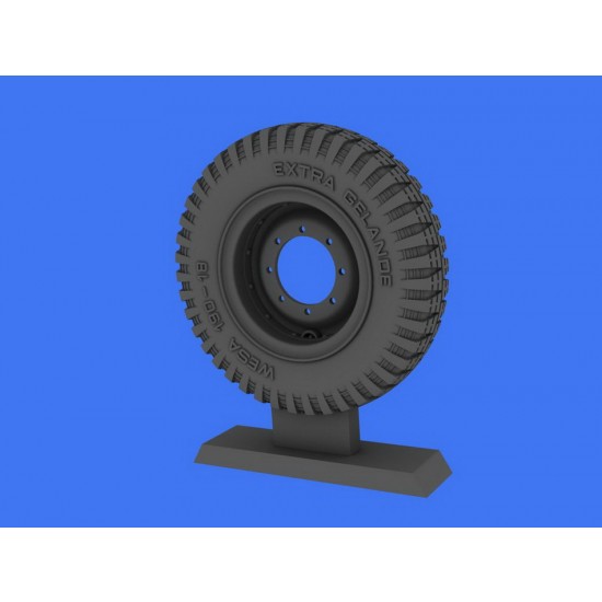 1/35 WWII Spare Wheels (2pcs) for SdKfz.11 & SdKfz.251 (Gelande Pattern)