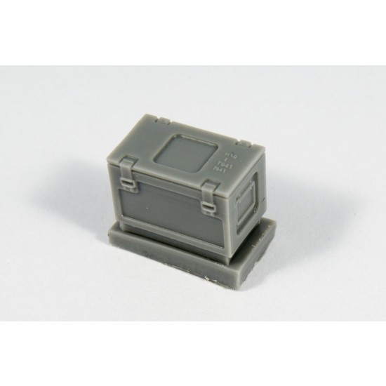 1/35 British Ammo Boxes for Caliber 0.303 Ammo (Metal Pattern, 6pcs)